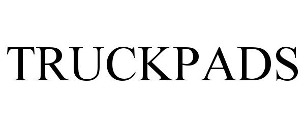 Trademark Logo TRUCKPADS