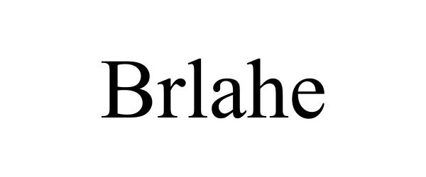 Trademark Logo BRLAHE