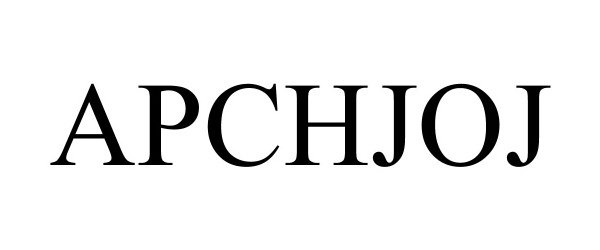 Trademark Logo APCHJOJ