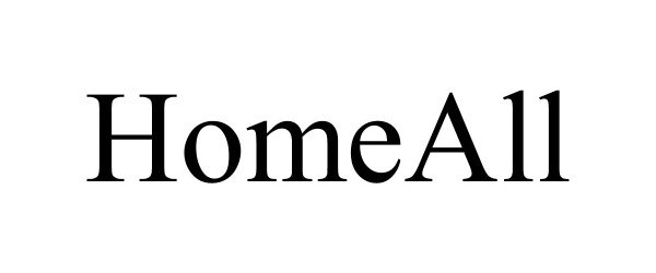 Trademark Logo HOMEALL