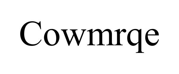 Trademark Logo COWMRQE