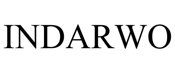 Trademark Logo INDARWO