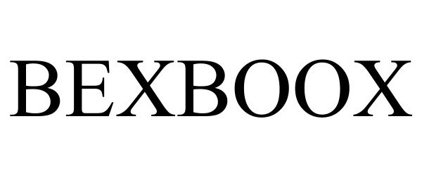 Trademark Logo BEXBOOX