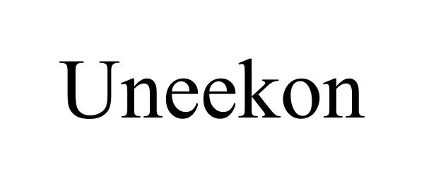 Trademark Logo UNEEKON