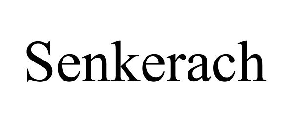 Trademark Logo SENKERACH