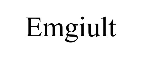 Trademark Logo EMGIULT