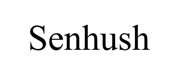 Trademark Logo SENHUSH