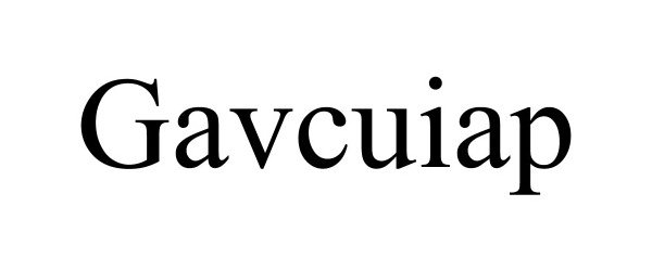 Trademark Logo GAVCUIAP