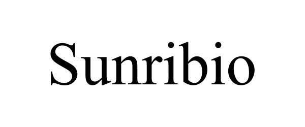Trademark Logo SUNRIBIO