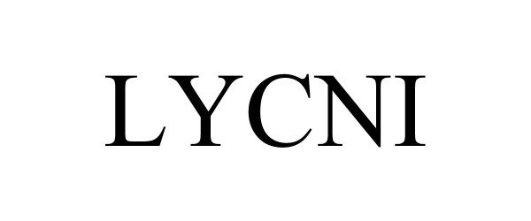 Trademark Logo LYCNI