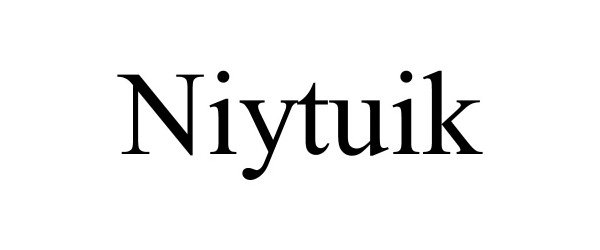 Trademark Logo NIYTUIK