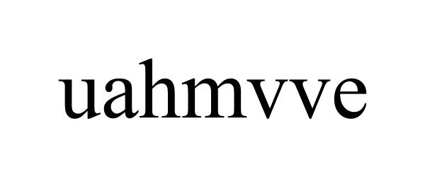 Trademark Logo UAHMVVE