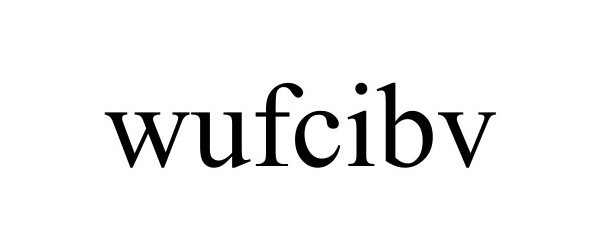 Trademark Logo WUFCIBV
