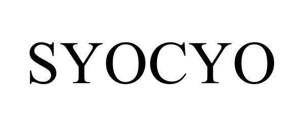 Trademark Logo SYOCYO