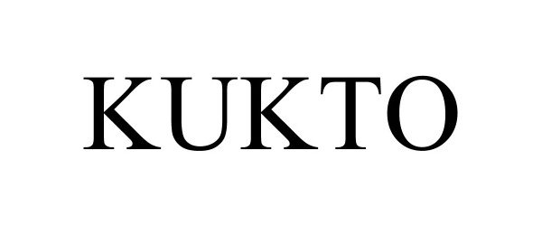 Trademark Logo KUKTO