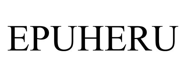 Trademark Logo EPUHERU