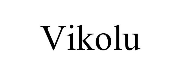 Trademark Logo VIKOLU