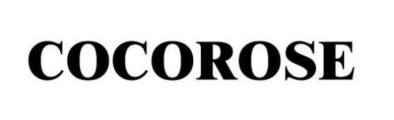Trademark Logo COCOROSE