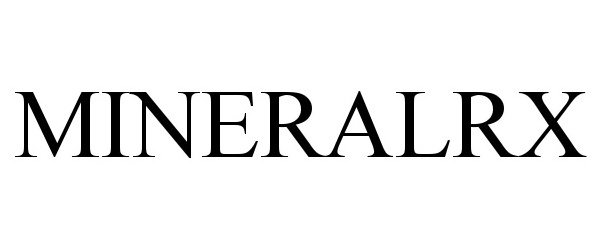 Trademark Logo MINERALRX
