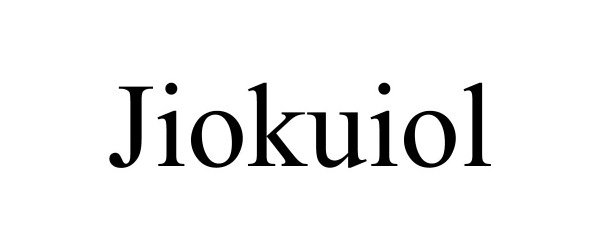 Trademark Logo JIOKUIOL