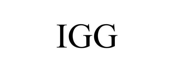 Trademark Logo IGG
