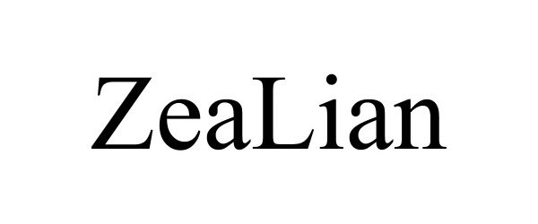 Trademark Logo ZEALIAN