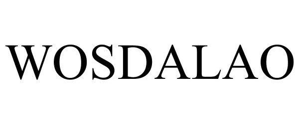 Trademark Logo WOSDALAO