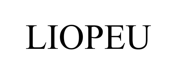 Trademark Logo LIOPEU