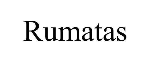 Trademark Logo RUMATAS
