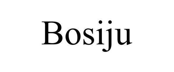 Trademark Logo BOSIJU