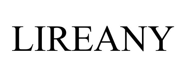 Trademark Logo LIREANY