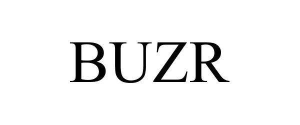 Trademark Logo BUZR