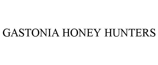 Trademark Logo GASTONIA HONEY HUNTERS