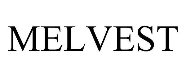 Trademark Logo MELVEST