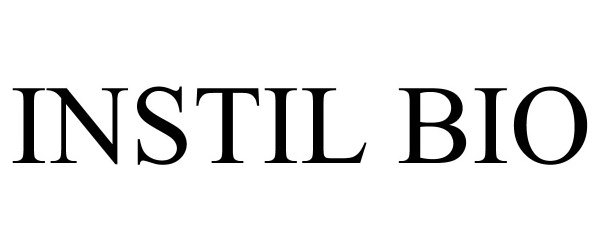 Trademark Logo INSTIL BIO