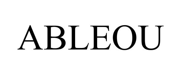 Trademark Logo ABLEOU