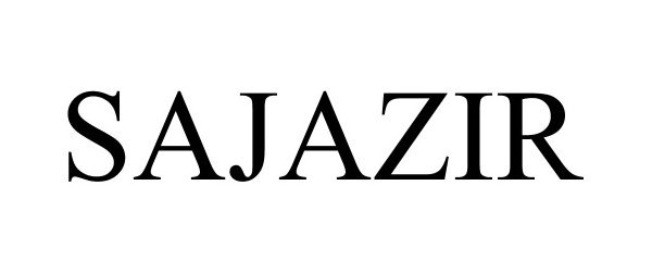Trademark Logo SAJAZIR