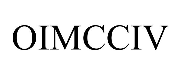 Trademark Logo OIMCCIV