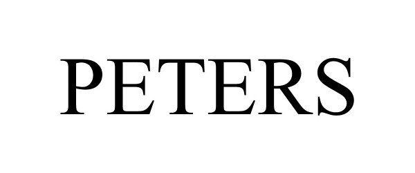 Trademark Logo PETERS