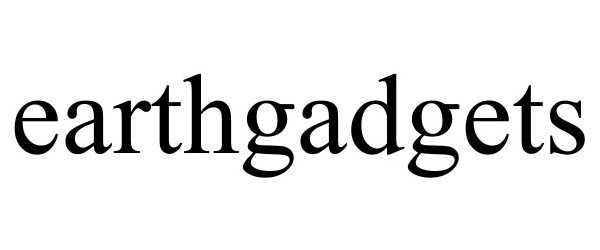Trademark Logo EARTHGADGETS