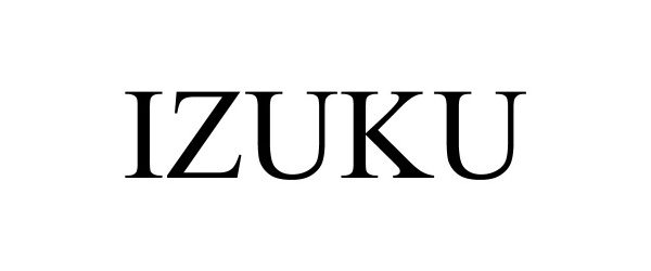 Trademark Logo IZUKU