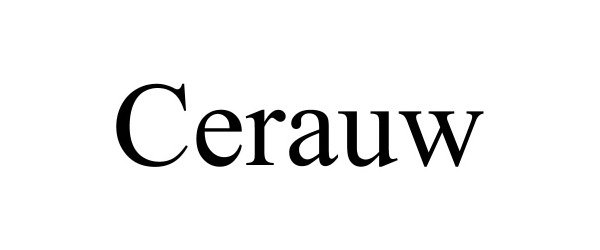 Trademark Logo CERAUW