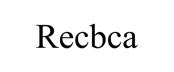 Trademark Logo RECBCA