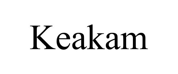 Trademark Logo KEAKAM