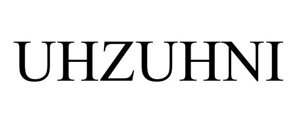 Trademark Logo UHZUHNI