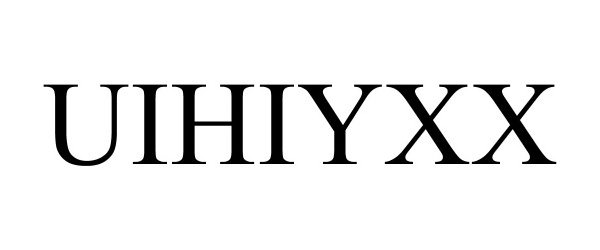 Trademark Logo UIHIYXX