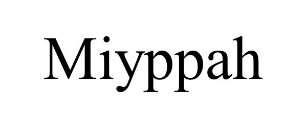 Trademark Logo MIYPPAH