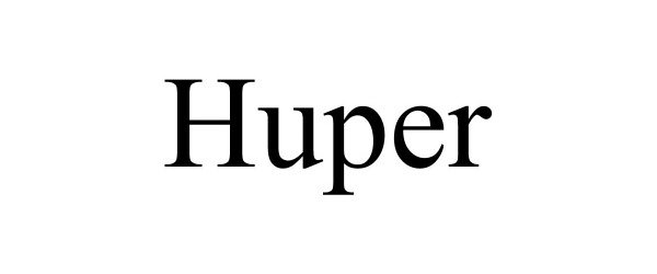 Trademark Logo HUPER