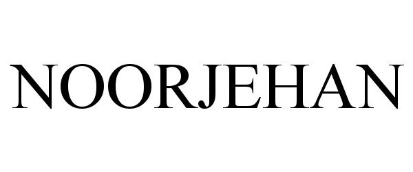 Trademark Logo NOORJEHAN