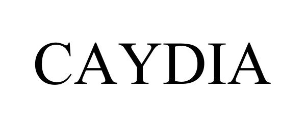 Trademark Logo CAYDIA